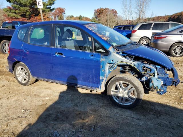 JHMGD37617S023587 - 2007 HONDA FIT S 蓝色 照片 4