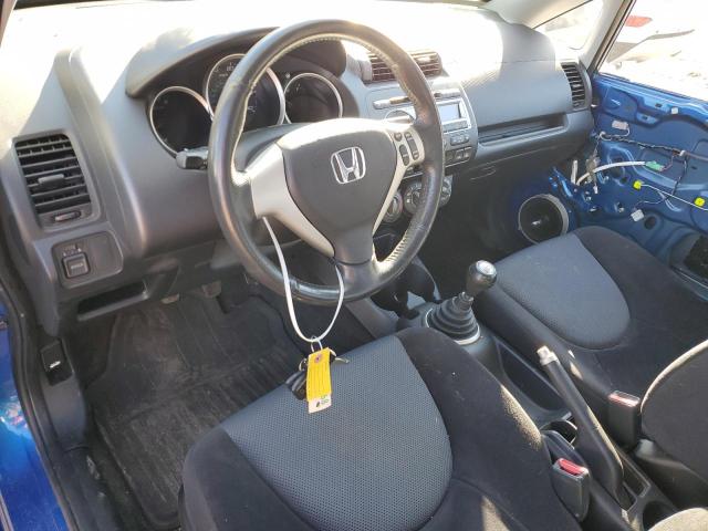 JHMGD37617S023587 - 2007 HONDA FIT S 蓝色 照片 8