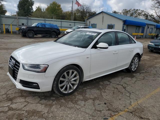 WAUAFAFL5EN012680 - 2014 AUDI A4 PREMIUM WHITE photo 1