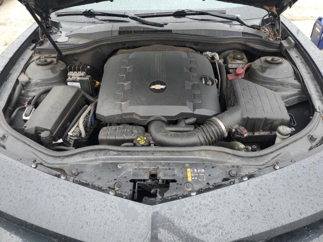 2G1FB1E30D9222815 - 2013 CHEVROLET CAMARO LT GRAY photo 11