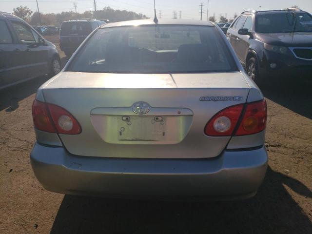 2T1BR32E94C252446 - 2004 TOYOTA COROLLA CE SILVER photo 6