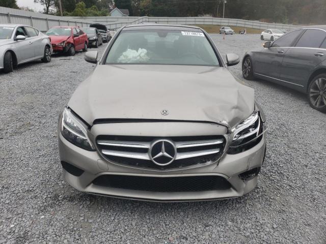 WDDWF8DB3KR517431 - 2019 MERCEDES-BENZ C 300 SILVER photo 5