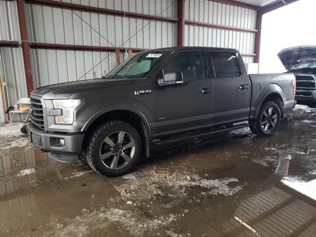 1FTEW1EG0GKD67723 - 2016 FORD F150 SUPERCREW GRAY photo 1