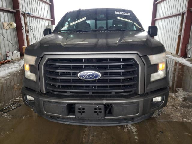 1FTEW1EG0GKD67723 - 2016 FORD F150 SUPERCREW GRAY photo 5