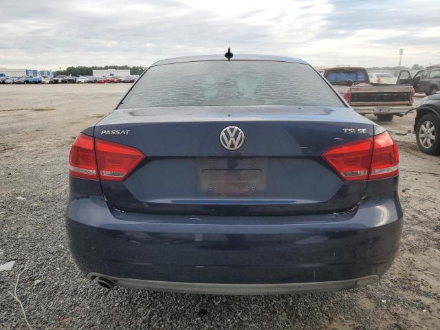 1VWBS7A33EC077999 - 2014 VOLKSWAGEN PASSAT SE BLUE photo 6