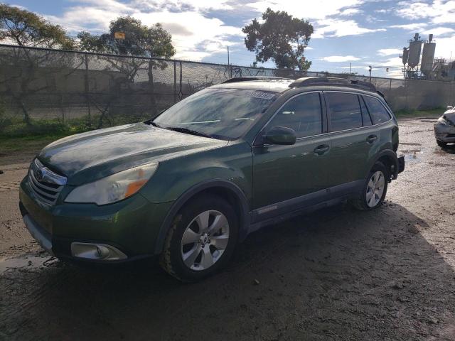 4S4BRDKC0C2239968 - 2012 SUBARU OUTBACK 3.6R LIMITED GREEN photo 1