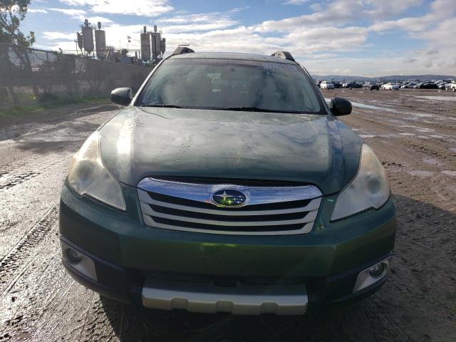 4S4BRDKC0C2239968 - 2012 SUBARU OUTBACK 3.6R LIMITED GREEN photo 5