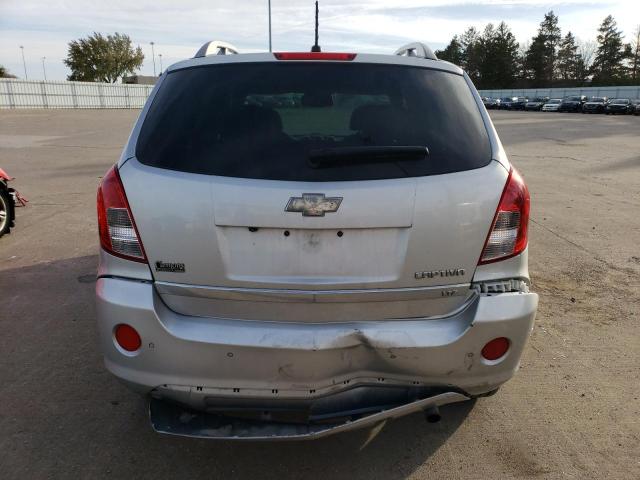 3GNAL4EKXDS637013 - 2013 CHEVROLET CAPTIVA LTZ SILVER photo 6