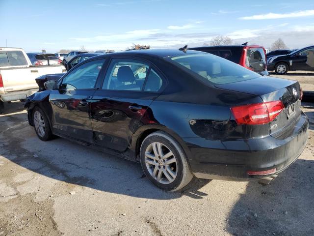 3VW2K7AJ1FM204005 - 2015 VOLKSWAGEN JETTA BASE BLACK photo 2