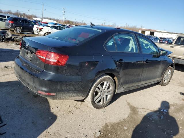 3VW2K7AJ1FM204005 - 2015 VOLKSWAGEN JETTA BASE BLACK photo 3