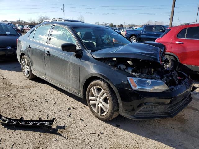3VW2K7AJ1FM204005 - 2015 VOLKSWAGEN JETTA BASE BLACK photo 4