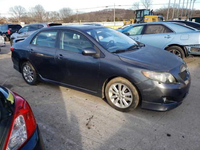 2T1BU4EE1AC230002 - 2010 TOYOTA COROLLA BASE GRAY photo 4