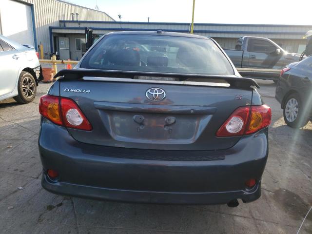 2T1BU4EE1AC230002 - 2010 TOYOTA COROLLA BASE GRAY photo 6
