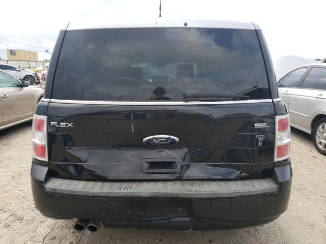 2FMGK5CCXBBD05000 - 2011 FORD FLEX SEL BLACK photo 6