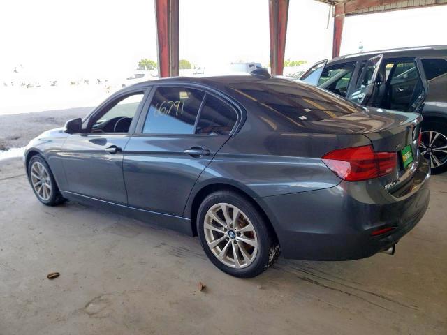 WBA8E5G33HNU42901 - 2017 BMW 320 XI GRAY photo 3