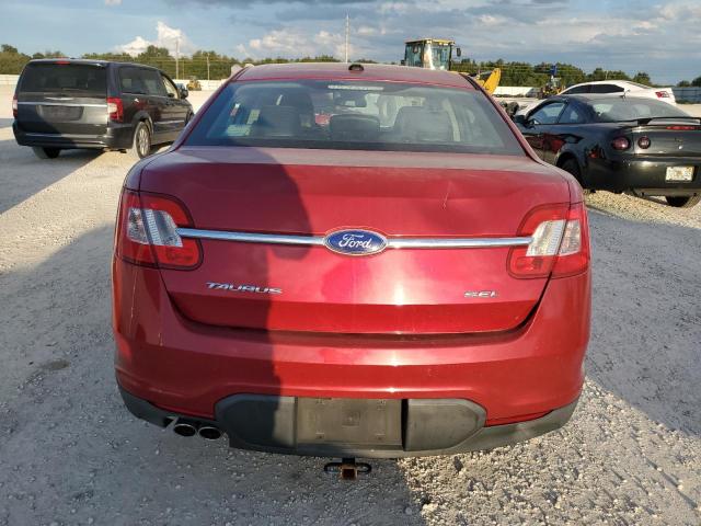 1FAHP2EW7CG134223 - 2012 FORD TAURUS SEL RED photo 6