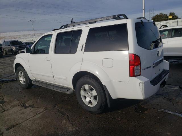 5N1AR18W05C782679 - 2005 NISSAN PATHFINDER LE თეთრი ფოტო 2