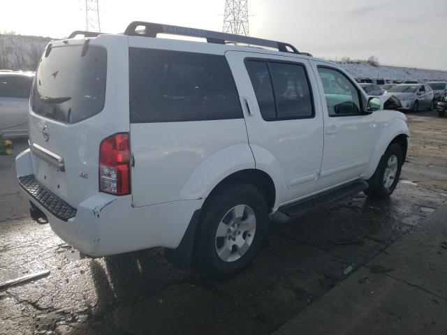 5N1AR18W05C782679 - 2005 NISSAN PATHFINDER LE თეთრი ფოტო 3