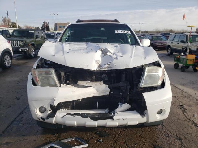 5N1AR18W05C782679 - 2005 NISSAN PATHFINDER LE თეთრი ფოტო 5