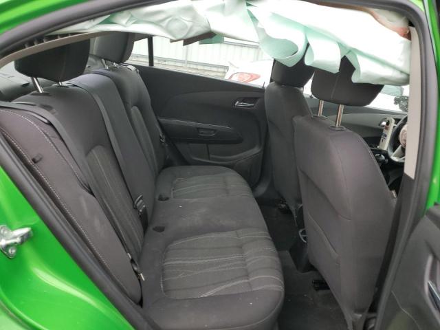 1G1JC5SH2F4117441 - 2015 CHEVROLET SONIC LT GREEN photo 10