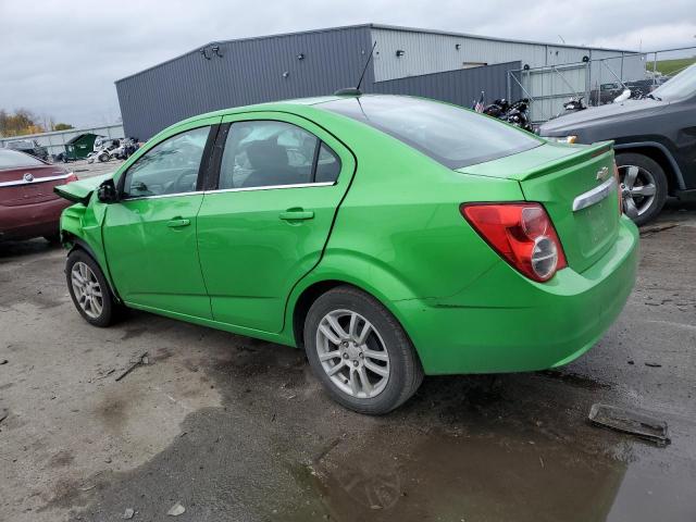 1G1JC5SH2F4117441 - 2015 CHEVROLET SONIC LT GREEN photo 2