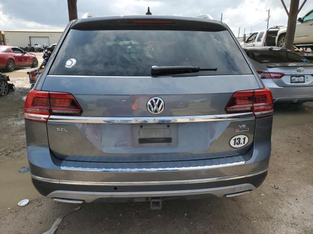 1V2NR2CA0KC561035 - 2019 VOLKSWAGEN ATLAS SEL PREMIUM GRAY photo 6