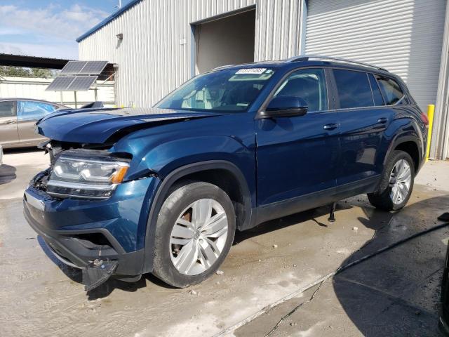 1V2UR2CA5KC552312 - 2019 VOLKSWAGEN ATLAS SE BLUE photo 1