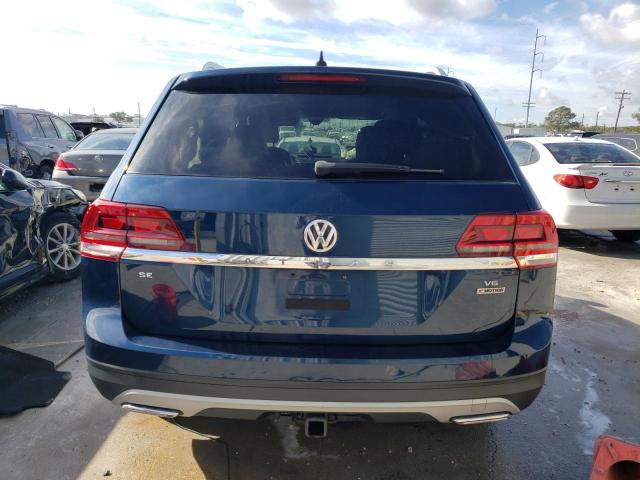 1V2UR2CA5KC552312 - 2019 VOLKSWAGEN ATLAS SE BLUE photo 6