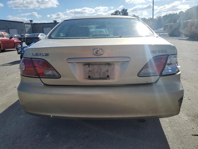 JTHBA30G540016056 - 2004 LEXUS ES 330 GOLD photo 6