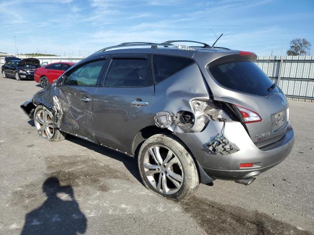 JN8AZ1MW1CW204519 - 2012 NISSAN MURANO S SILVER photo 2