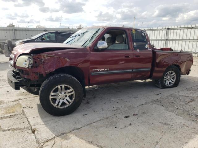 5TBRT34115S458131 - 2005 TOYOTA TUNDRA ACCESS CAB SR5 MAROON photo 1