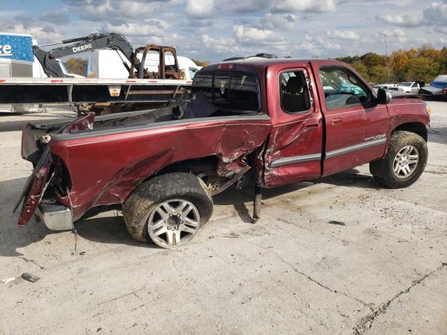5TBRT34115S458131 - 2005 TOYOTA TUNDRA ACCESS CAB SR5 MAROON photo 3