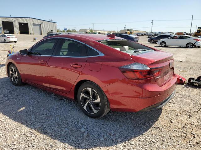 19XZE4F51NE001627 - 2022 HONDA INSIGHT EX RED photo 2