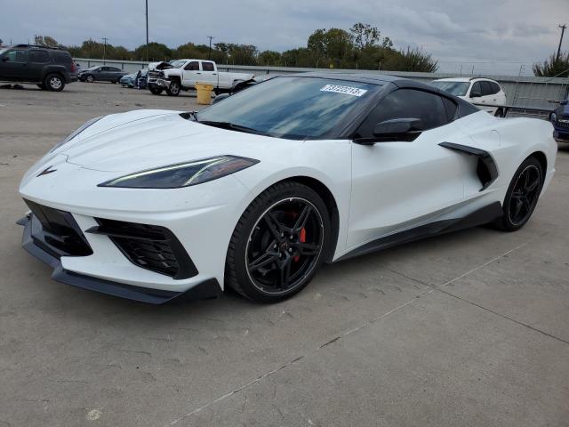 1G1YB2D43N5107519 - 2022 CHEVROLET CORVETTE STINGRAY 2LT WHITE photo 1