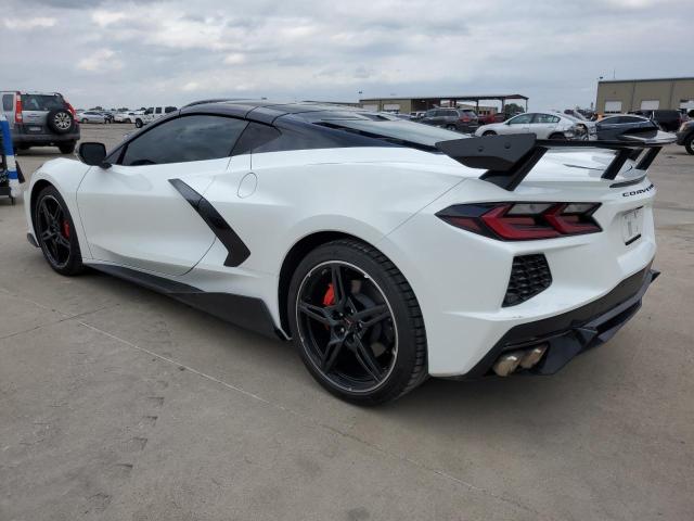 1G1YB2D43N5107519 - 2022 CHEVROLET CORVETTE STINGRAY 2LT WHITE photo 2