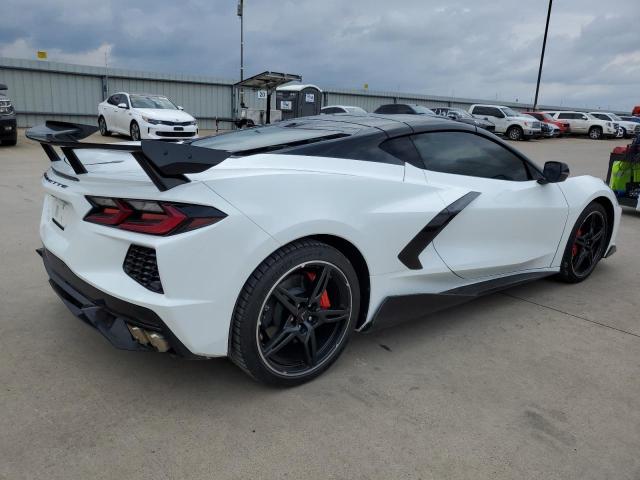 1G1YB2D43N5107519 - 2022 CHEVROLET CORVETTE STINGRAY 2LT WHITE photo 3