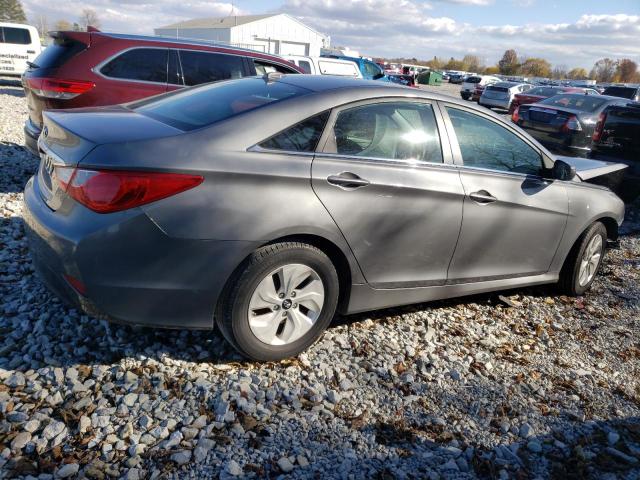 5NPEB4AC4EH826263 - 2014 HYUNDAI SONATA GLS CHARCOAL photo 3