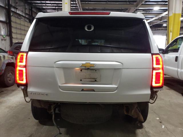 1GNSKAKC8FR233703 - 2015 CHEVROLET TAHOE K1500 LS SILVER photo 6