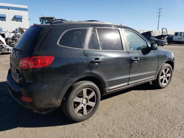 5NMSH13E07H016031 - 2007 HYUNDAI SANTA FE SE BLACK photo 3