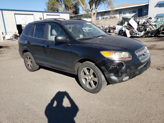 5NMSH13E07H016031 - 2007 HYUNDAI SANTA FE SE BLACK photo 4