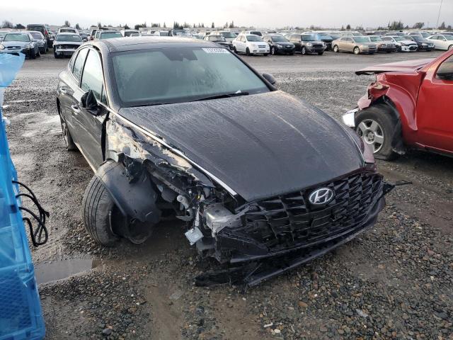 5NPEJ4J22MH133023 - 2021 HYUNDAI SONATA SEL PLUS BLACK photo 4