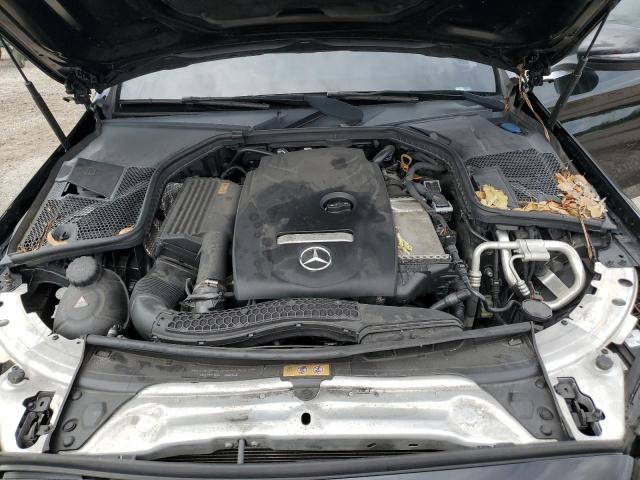 WDDWF4JB6JR415326 - 2018 MERCEDES-BENZ C 300 BLACK photo 11