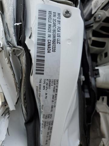 2C4RC1BG9MR607220 - 2021 CHRYSLER PACIFICA TOURING L WHITE photo 13