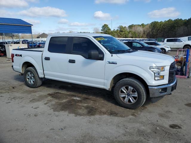 1FTEW1EF0HFC06693 - 2017 FORD F150 SUPERCREW WHITE photo 4