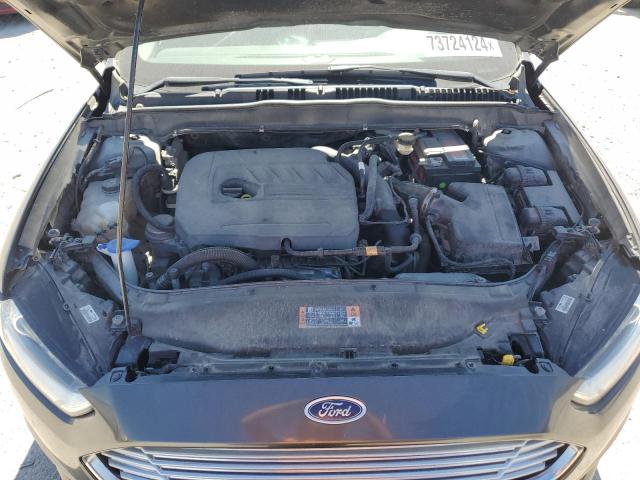 3FA6P0HD1FR293466 - 2015 FORD FUSION SE GRAY photo 11