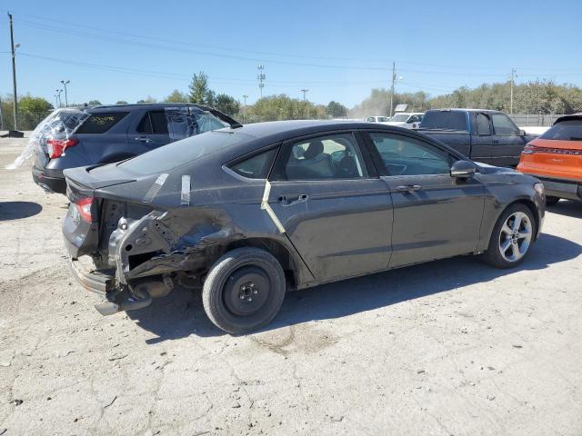 3FA6P0HD1FR293466 - 2015 FORD FUSION SE GRAY photo 3