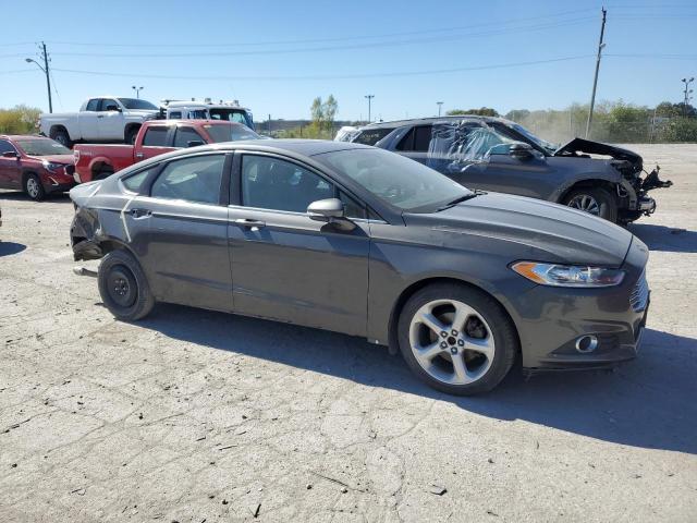 3FA6P0HD1FR293466 - 2015 FORD FUSION SE GRAY photo 4