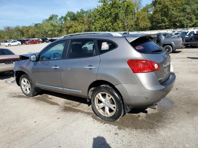 JN8AS5MTXBW155417 - 2011 NISSAN ROGUE S GRAY photo 2