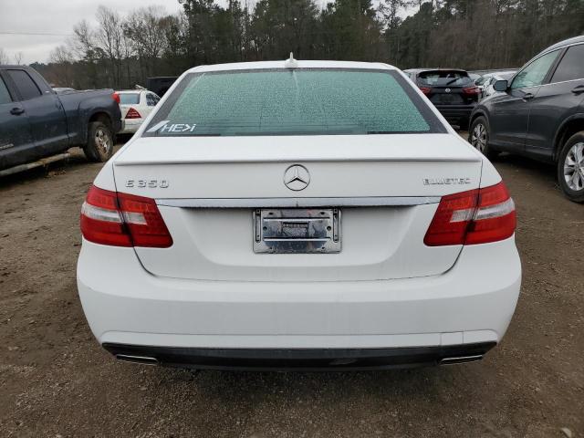 WDDHF2EB7DA726449 - 2013 MERCEDES-BENZ E 350 BLUETEC WHITE photo 6