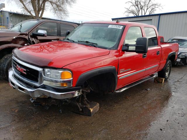 1GTHK23216F135564 - 2006 GMC SIERRA K2500 HEAVY DUTY RED photo 1